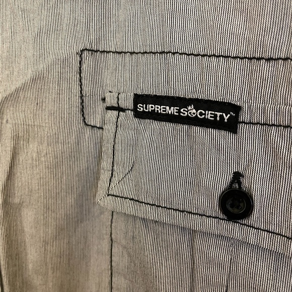 (7) Supreme Society, 3x, Gray, Black - Picture 6 of 6